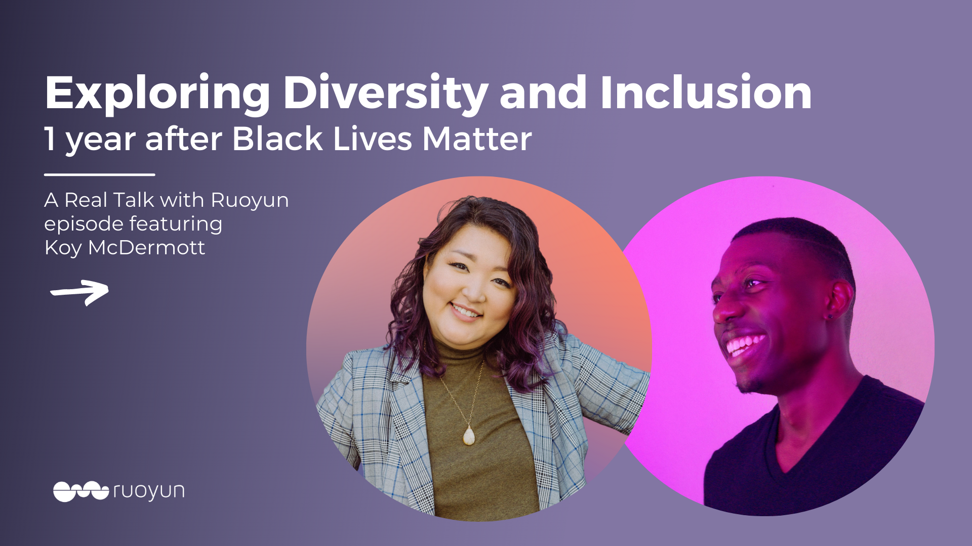 Exploring Diversity and Inclusion – 1 year after BLM – Real Talk with Ruoyun