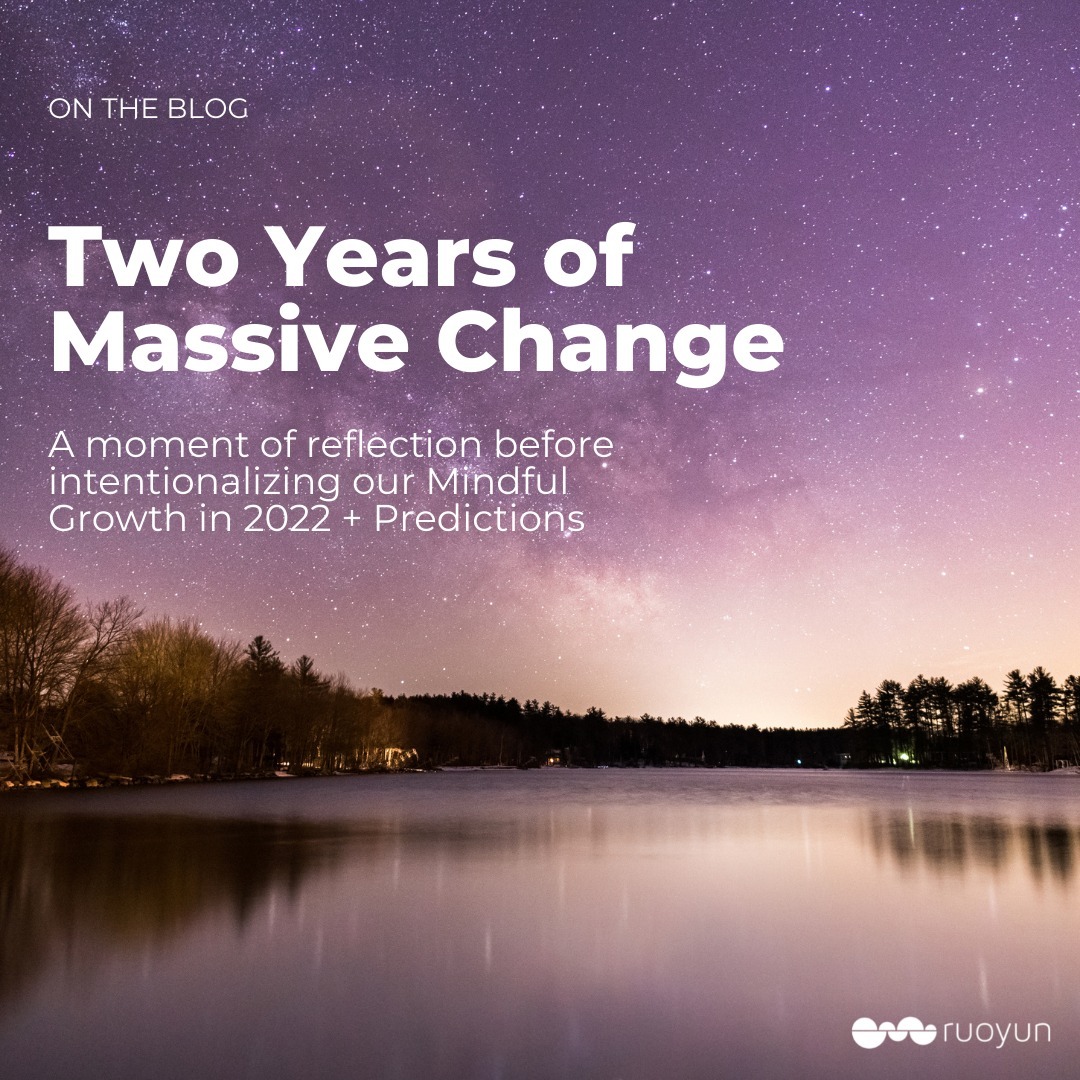 Happy 2022 Y'all!⁠
⁠
We've gone through 2 years of massive change since the world went to a standstill. Many of us have done massive internal shifts and the last year saw many of us implementing steps towards this transformation. ⁠
⁠
So what to expect in 2022 trend-wise as the human experience is activated digitally. How do you build mindful growth for your business when the algorithm changes every 3-5 business days?⁠
⁠
The key question is "What is your definition of a good pace of growth?"⁠
⁠
I'll be breaking down how to set realistic expectations that allow you to still dream big and hit your large goals in a sustainable humanistic way. ⁠
⁠
https://rxuconsulting.com/business/two-years-of-massive-change/⁠
⁠
#mindfulgrowth #businessplanning #marketingplanning #marketing #businessgrowth #sustainblegrowth #personaldevelopment #consumertrends #marketingtrends #annualtrends #businesstrends